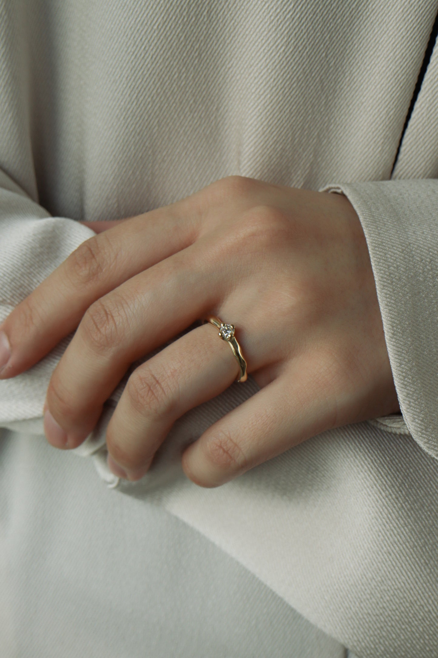 22_3 Fauvisme Engage_4本爪(lab-grown diamond/diamond)