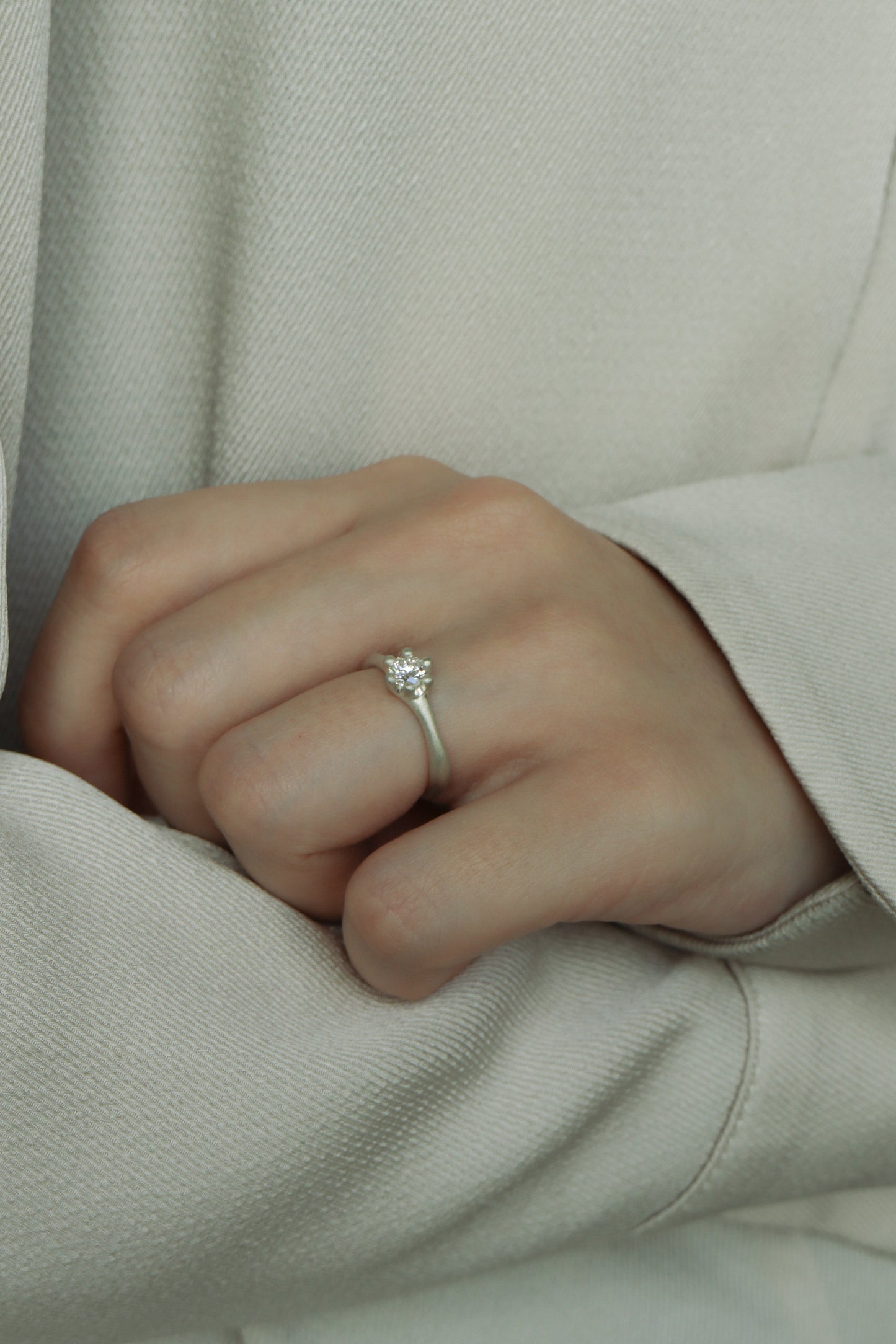 0_2　6本爪(diamond/lab-grown diamond)