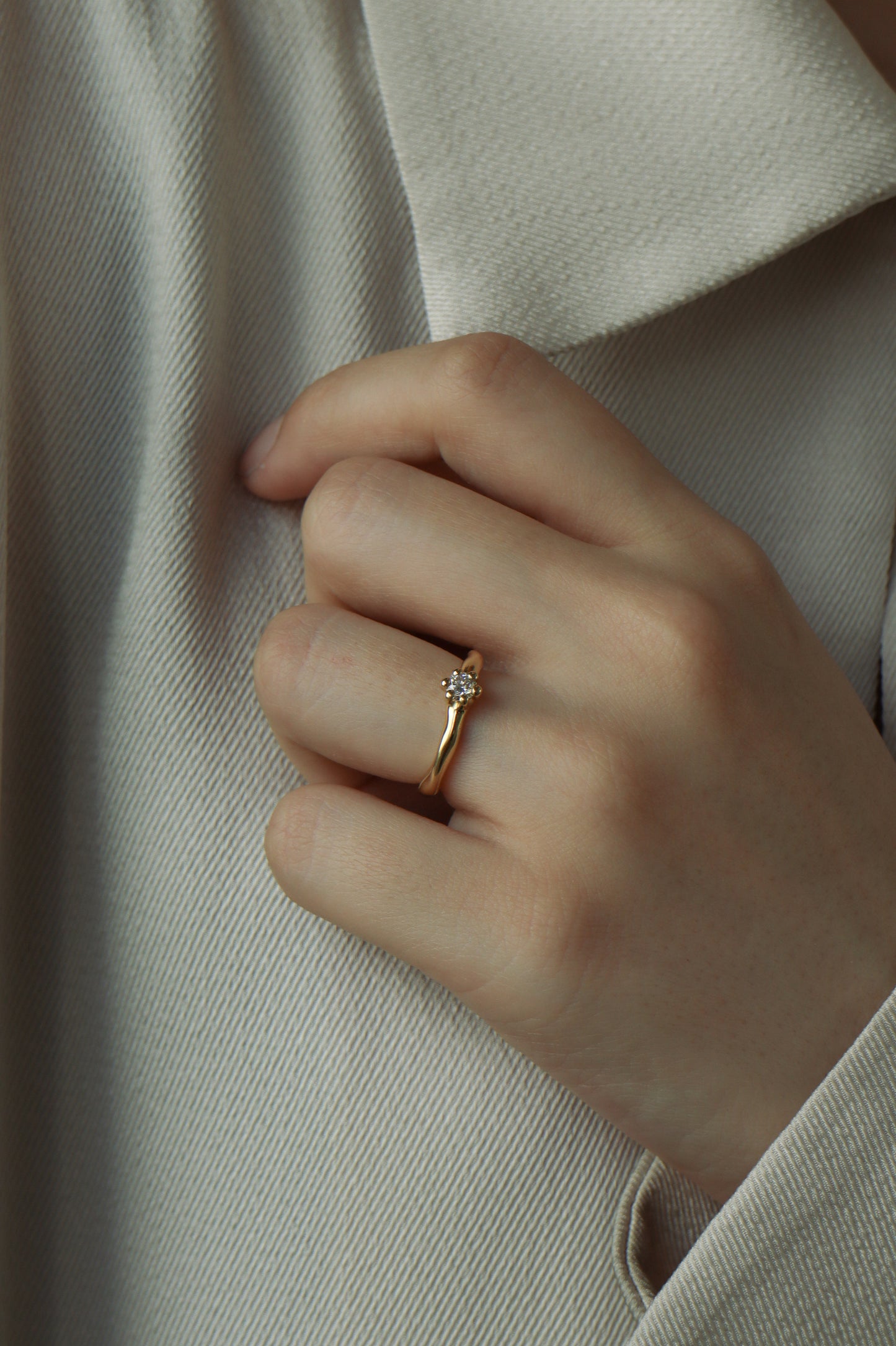 22_3 Fauvisme Engage_6本爪(lab-grown diamond/diamond)